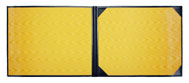 Gold Morie Panoramic Award Folders