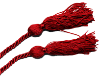 Solid Red Honor Cord